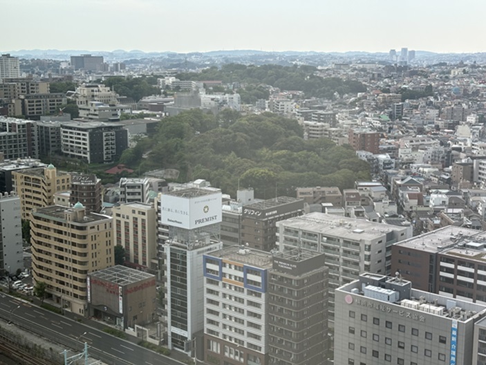 ウェスティンホテル横浜からの景色