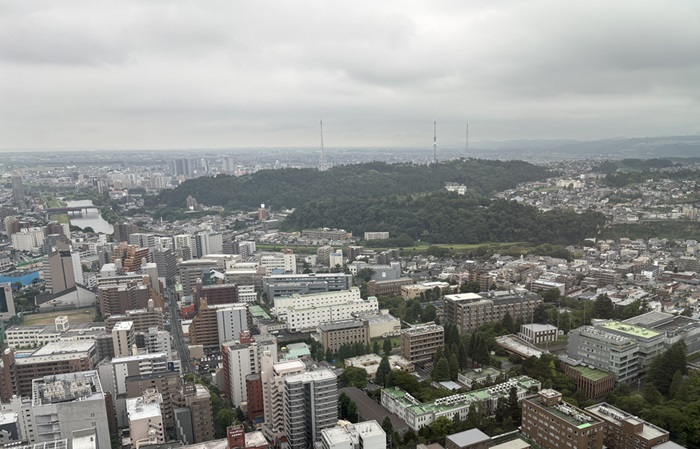 ウェスティンホテル仙台の景色