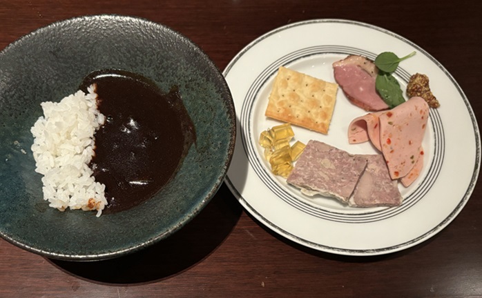 ウェスティンホテル仙台のクラブラウンジの夕食