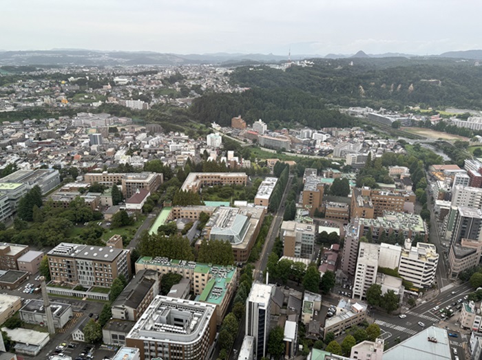 ウェスティンホテル仙台の景色