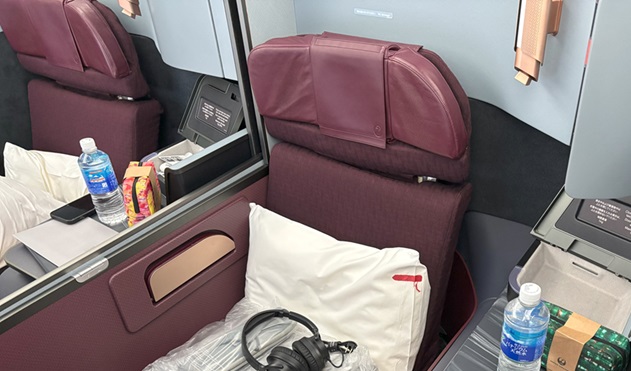 エアバスA350-1000のビジネスクラス